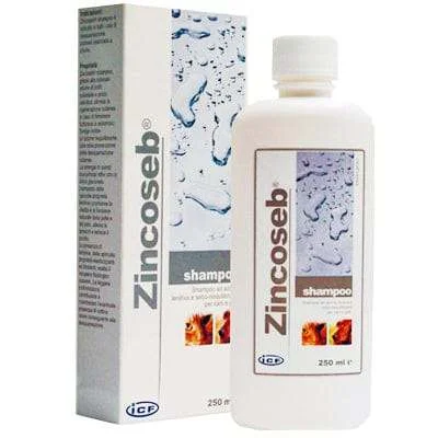 Zincoseb Shampoo for Dogs and Cats 250ml