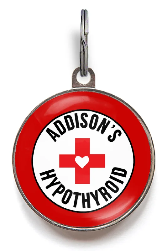 Addison's & Hypothyroid Pet ID Tag