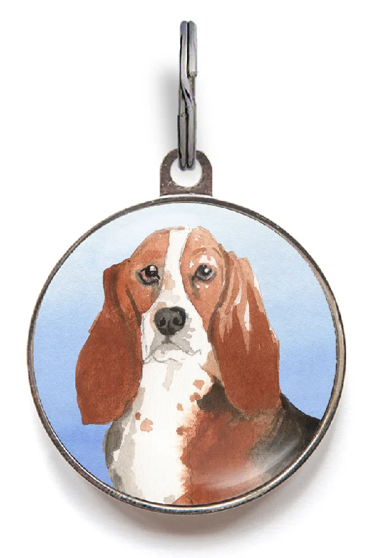 Basset Hound Dog Tag