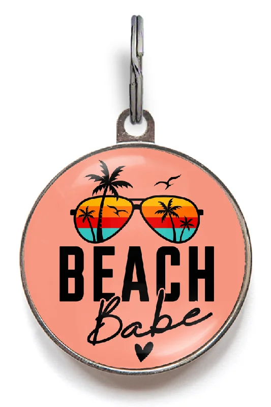 Beach Babe Pet Tag