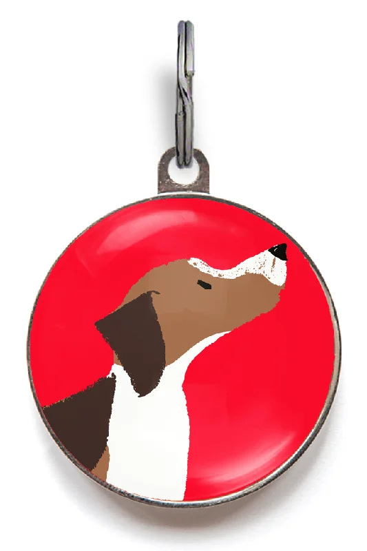 Beagle Dog ID Tag