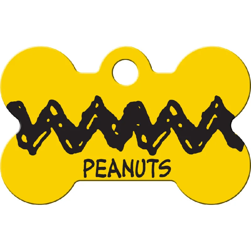 Charlie Brown Dog Tag, Small Bone