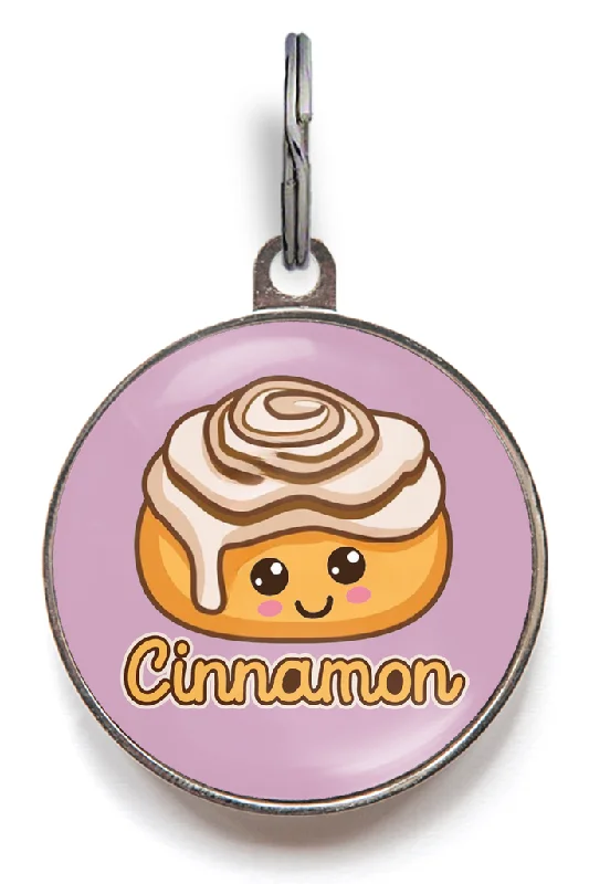 Cinnamon Roll Pet Tag