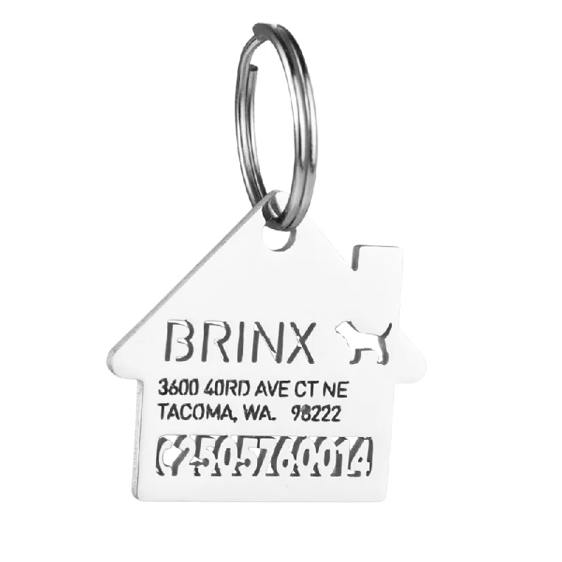 Home Dog ID Tag