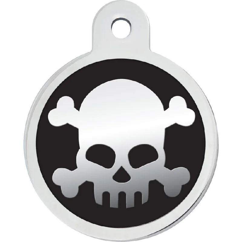 Large Skull Dog Tag