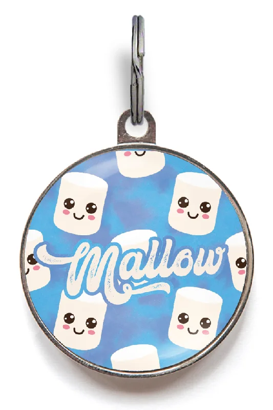 Marshmallow Dog Tag