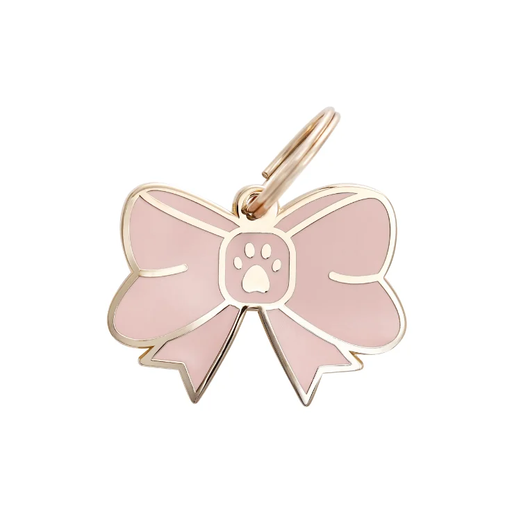 Bow Pet ID Tag