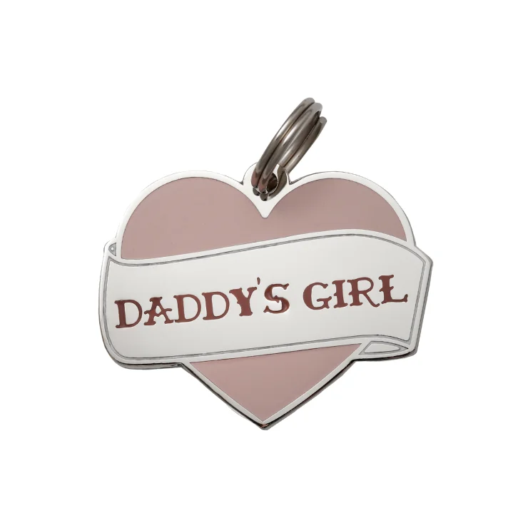 Daddy's Girl Pet ID Tag