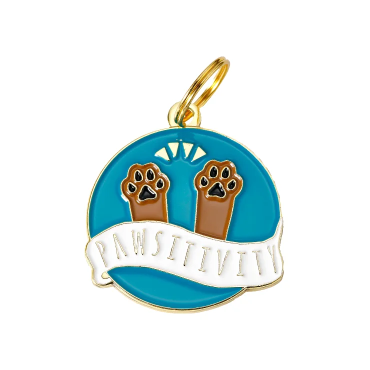 Pawsitivity Pet ID Tag