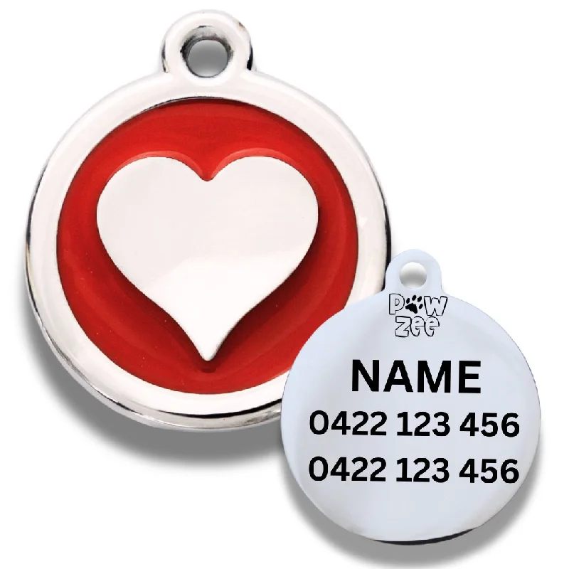 Pet Tag Designer Heart