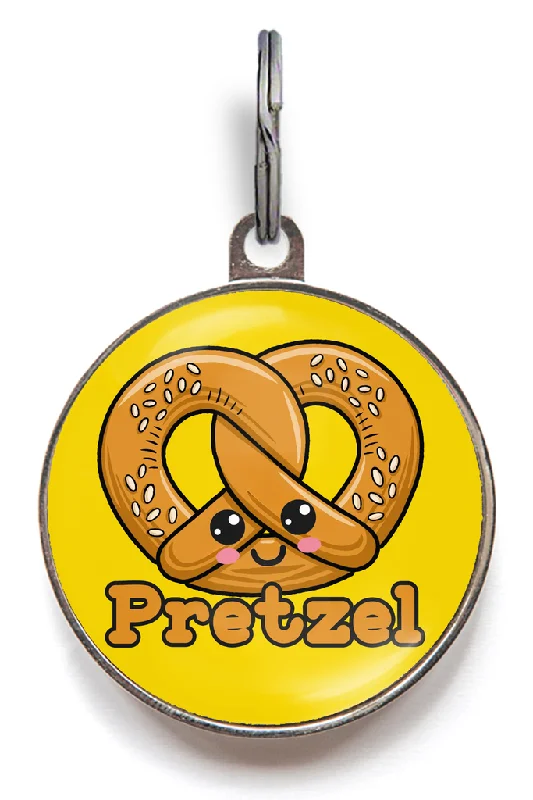 Pretzel Dog Tag