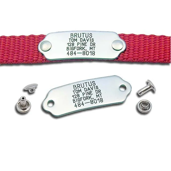 Rivet-On Dog and Cat Tags