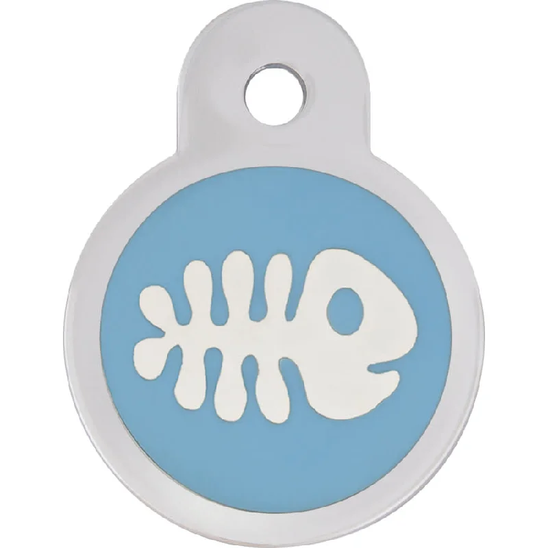 Small Fish Bone Pet Tag