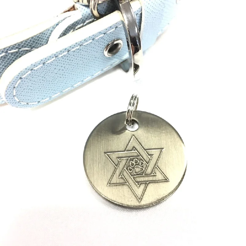 Star of David Dog Tag (30mm)