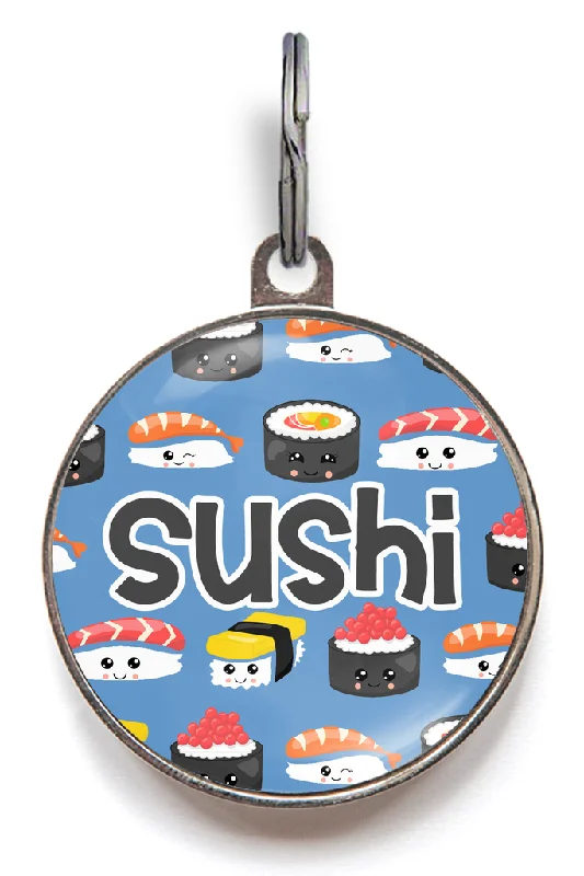 Sushi Pet ID Tag