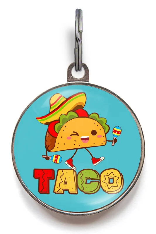 Taco Pet Tag